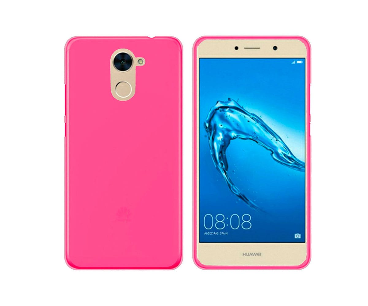 carcasa silicona huawei y7 carcasa silicona huawei y7