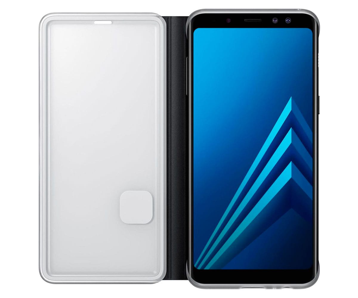 original flip cover samsung a8 original flip cover samsung a8