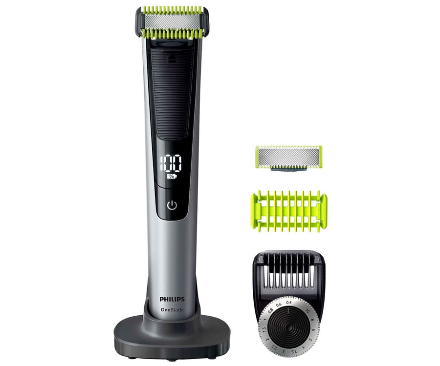 PHILIPS QP6620/20 ONEBLADE PRO RECORTADOR CARA + CUERPO RECORTA Y PERFILA 14 LONGITUDES PHILIPS QP6620/20 ONEBLADE PRO RECORTADOR CARA + CUERPO RECORTA Y PERFILA 14 LONGITUDES