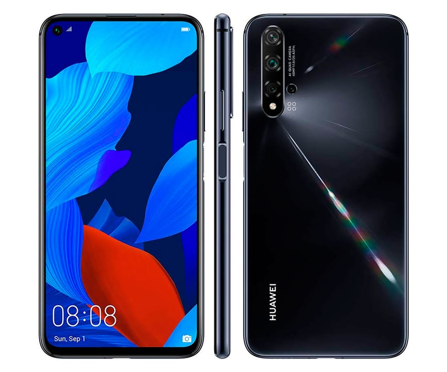 HUAWEI NOVA 5T NEGRO MÓVIL 4G DUAL SIM 6.26'' IPS FullHD+ OCTACORE 128GB 6GB RAM QUADCAM 48MP SELFIES 32MP HUAWEI NOVA 5T NEGRO MÓVIL 4G DUAL SIM 6.26'' IPS FullHD+ OCTACORE 128GB 6GB RAM QUADCAM 48MP SELFIES 32MP