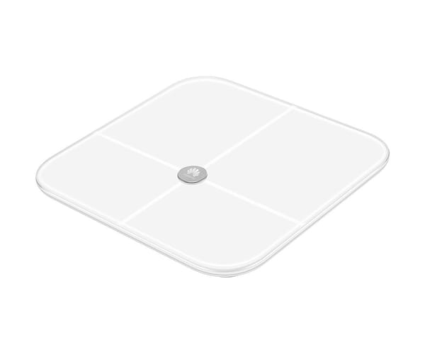 HUAWEI BÁSCULA INTELIGENTE BLANCO BODY FAT SCALE DISEÑO MINIMALISTA CONECTIVIDAD BLUETOOTH