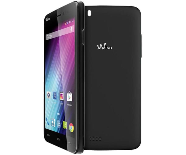 WIKO LENNY2 NEGRO MÓVIL 3G DUAL SIM 5'' IPS/4CORE/8GB/1GB RAM/5MP/2MP