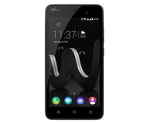 WIKO JERRY NEGRO/GRIS ESPACIAL MÓVIL 3G DUAL SIM 5'' IPS/4CORE/8GB/1GB RAM/5MP/2MP