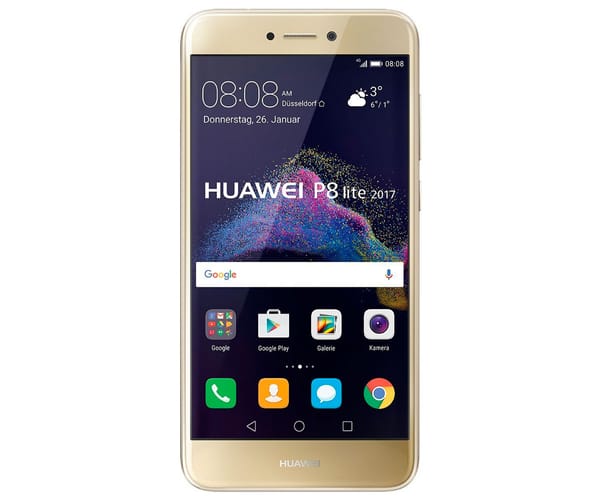 HUAWEI P8 LITE (2017) DORADO MÓVIL 4G DUAL SIM 5.2'' IPS LED/ 8CORE/ 16GB/ 3GB/ 12MP/ 8MP