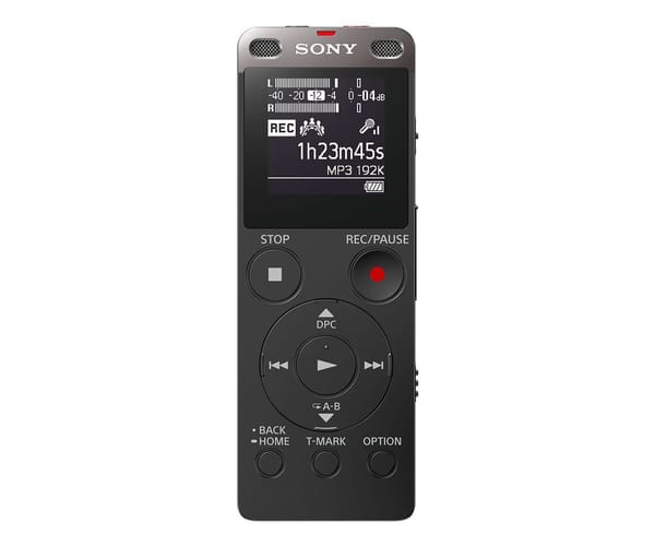 SONY ICDUX560B GRABADORA DE VOZ DIGITAL CON USB INTEGRADO