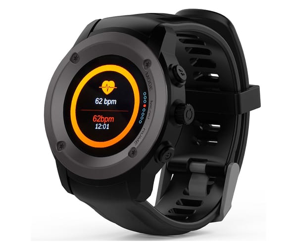 MAXCOM FW17 POWER NEGRO SMARTWATCH RELOJ MULTIDEPORTE CON GPS INCLUYE POWERBANK
