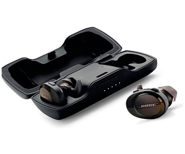 BOSE SOUNDSPORT FREE NEGRO AURICULARES INALÁMBRICOS DEPORTIVOS BLUETOOTH DE GRAN CALIDAD CON FUNDA DE CARGA