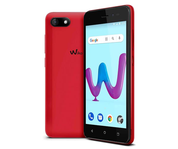 WIKO SUNNY3 ROJO CEREZA MÓVIL 3G DUAL SIM 5'' TFT FWVGA/4CORE/8GB/512MB RAM/5MP/2MP