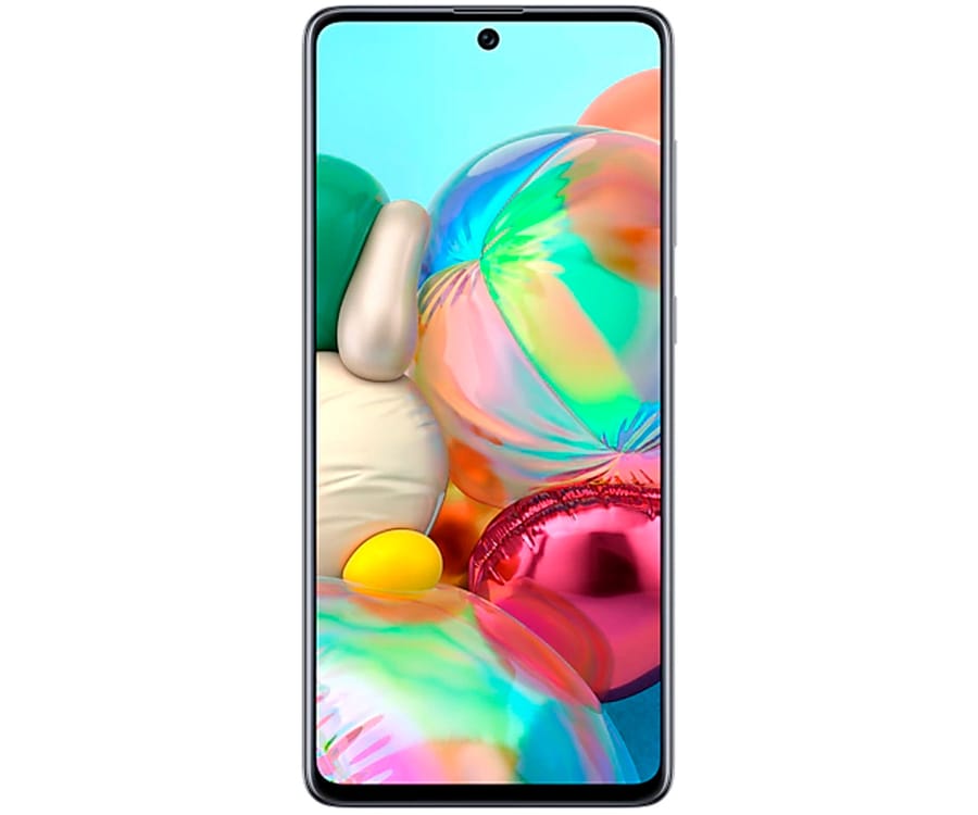 SAMSUNG GALAXY A71 NEGRO MÓVIL 4G DUAL SIM 6.7'' SUPER AMOLED FHD+ OCTACORE 128GB 6GB RAM QUADCAM 64MP SELFIES 32MP
